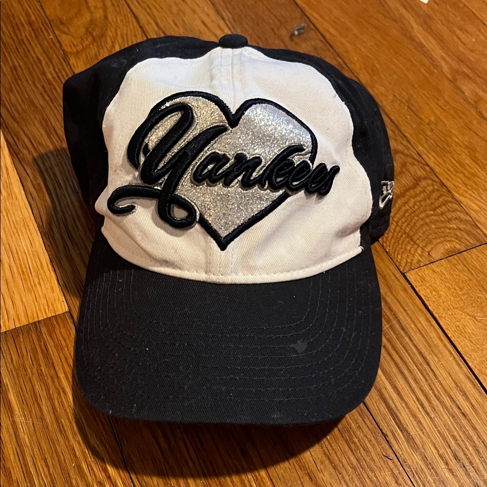New Era Black and White Kids Hat